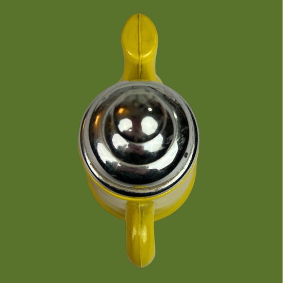 70s Avon Vintage Koffee Klatch Harvest Gold Groovy Floral Collectible Bottle - Picture 5 of 8